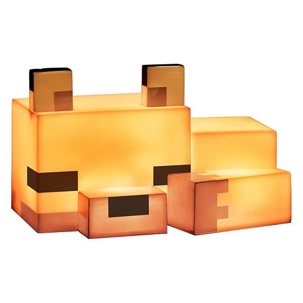 چراغ خواب رومیزی سه بعدی ماینکرافت مدل روباه