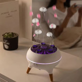 دستگاه رطوبتساز و آروماتراپی V80 طرح عروس دریایی – بخور سرد LED فانتزی - مشخصات