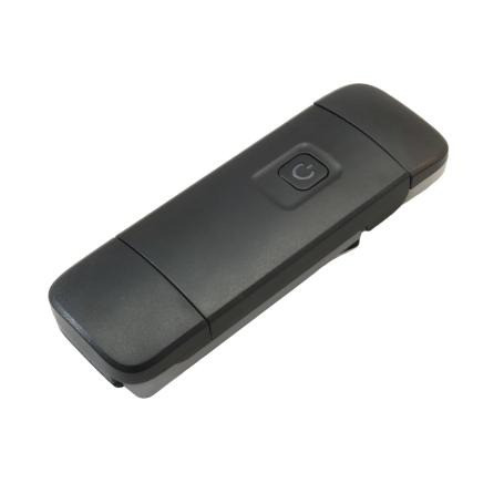چراغ LED مطالعه گیرهای شارژی USB - مشکی