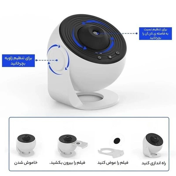 پروژکتور کهکشانی دیسکخور اورجینال مدل BL-DQY02