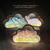 خرید چراغ خواب لاله آینهای DIY | Tulip Mirror Night Light