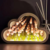 خرید چراغ خواب لاله آینهای DIY | Tulip Mirror Night Light