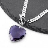 گردنبند چوکر قلب قرمز گاتیک | Gothic Punk Red Heart Necklace