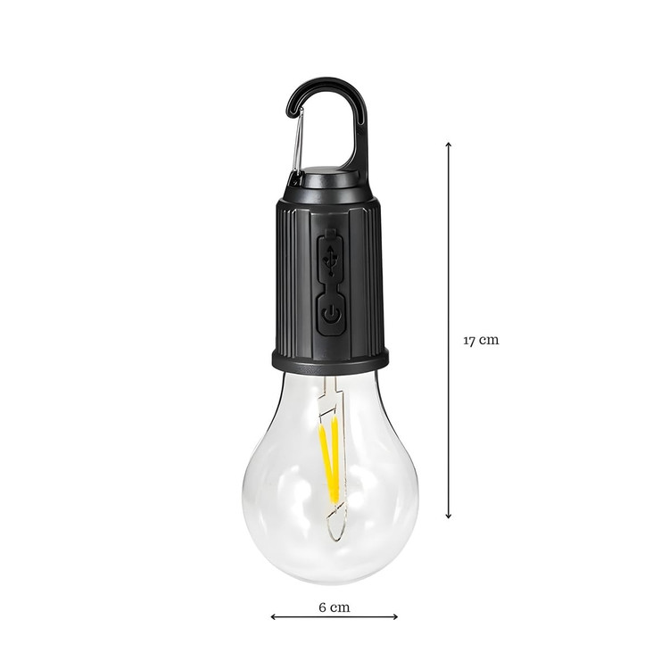 چراغ کمپینگ شارژی مدل Vintage Lantern