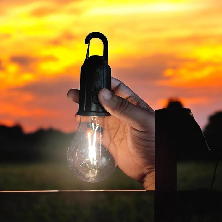 چراغ کمپینگ شارژی مدل Vintage Lantern