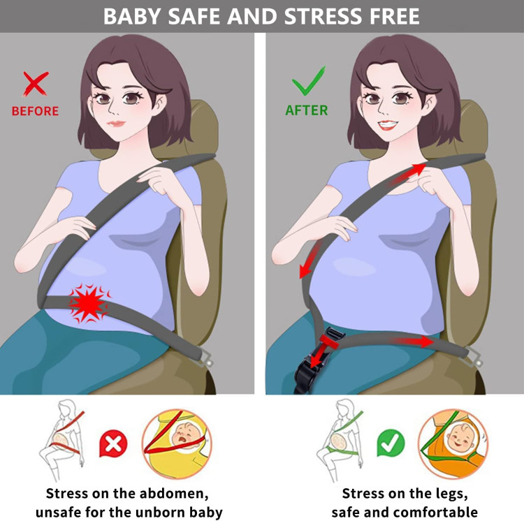 تنظیمکننده کمربند بارداری خودرو مدل Pregnancy Seat Belt
