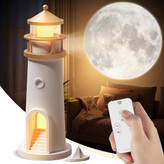 چراغ دکوری فانوس دریایی مدل Moon Lighthouse LED