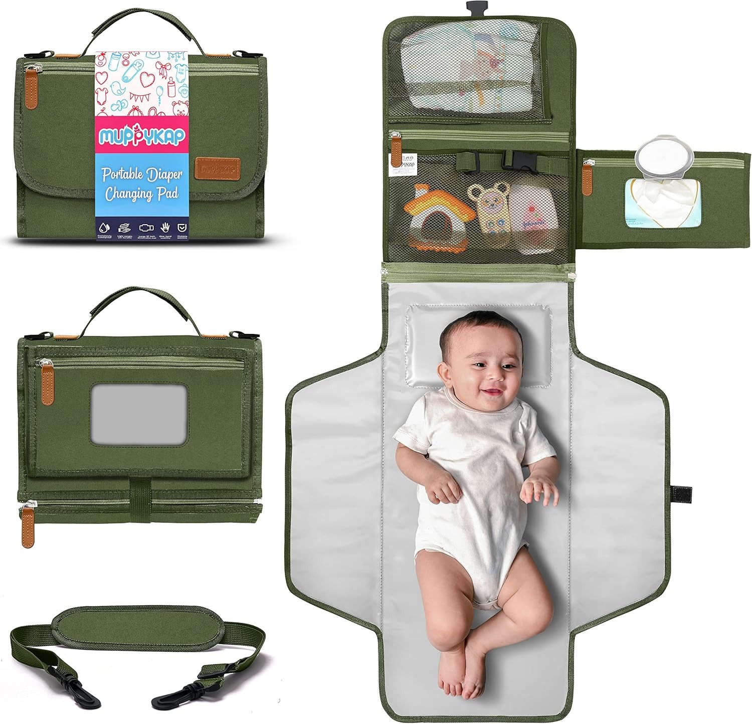 زیرانداز تعویض پوشک نوزاد مدل Portable Diaper Changing Pad