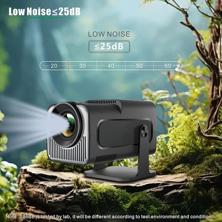 پروژکتور قابل حمل HY320 Mini Smart Projector 4K