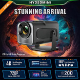 پروژکتور قابل حمل HY320 Mini Smart Projector 4K