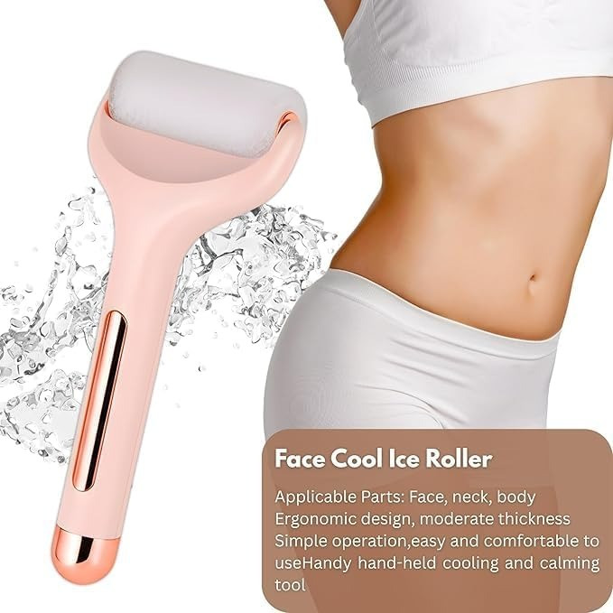 آیس رولر صورت و بدن مدل Ice Roller Rose Gold