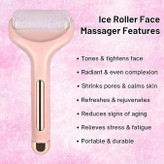 آیس رولر صورت و بدن مدل Ice Roller Rose Gold