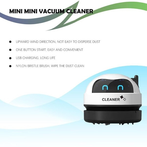مینی جارو شارژی رومیزی مدل Desktop Vacuum Cleaner