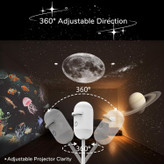 پروژکتور آسمان ستارهای USB مدل Starry Sky Projector 2in1