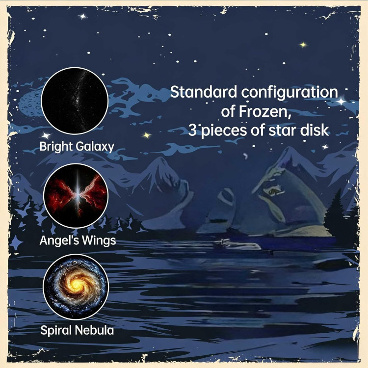 پروژکتور آسمان ستارهای USB مدل Starry Sky Projector 2in1