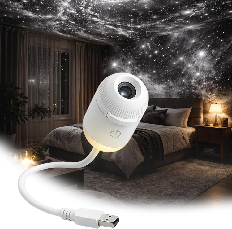 پروژکتور آسمان ستارهای USB مدل Starry Sky Projector 2in1