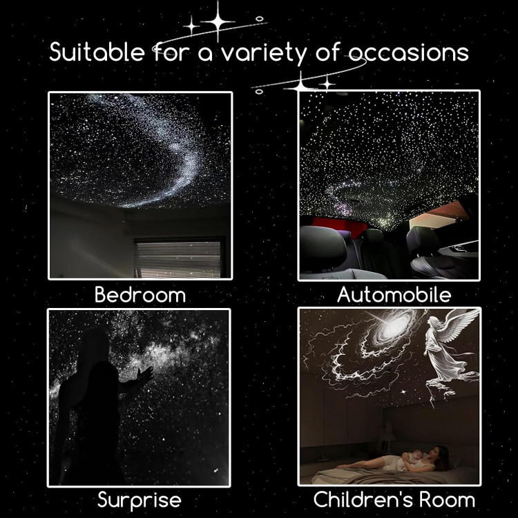 پروژکتور آسمان ستارهای USB مدل Starry Sky Projector 2in1