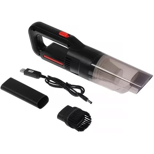 جارو برقی وارداتی اورجینال بیسیم خودرو HQ-01 | سایز بزرگ و کشیده + مکش قدرتمند + شارژی و قابل حمل + ویدیوی عملکرد