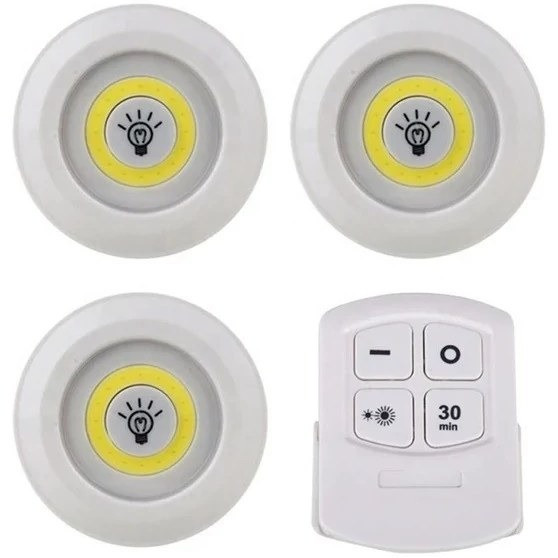 چراغ زیر کابینتی وارداتی ریموت دار + تنظیم روشنایی | اورجینال