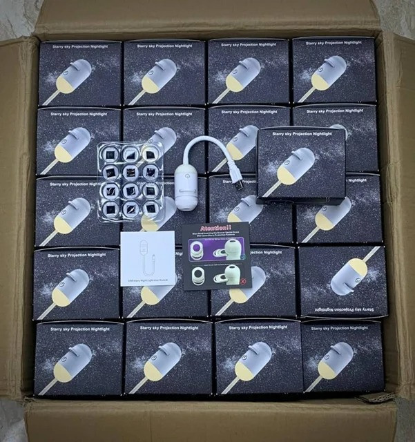 پروژکتور ۱۲ دیسک وارداتی کهکشانی مدل Starry Sky | اورجینال، نظرات مشتریان + ویدیو محصول