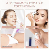 شیور فویلی وارداتی ویژه بانوان 4 در 1 | اورجینال، اصلاح صورت و بدن + ۴ سری کاربردی + تخفیف مؤقت