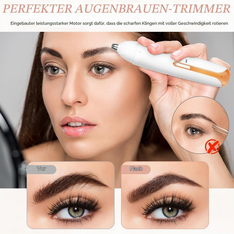 شیور فویلی وارداتی ویژه بانوان 4 در 1 | اورجینال، اصلاح صورت و بدن + ۴ سری کاربردی + تخفیف مؤقت