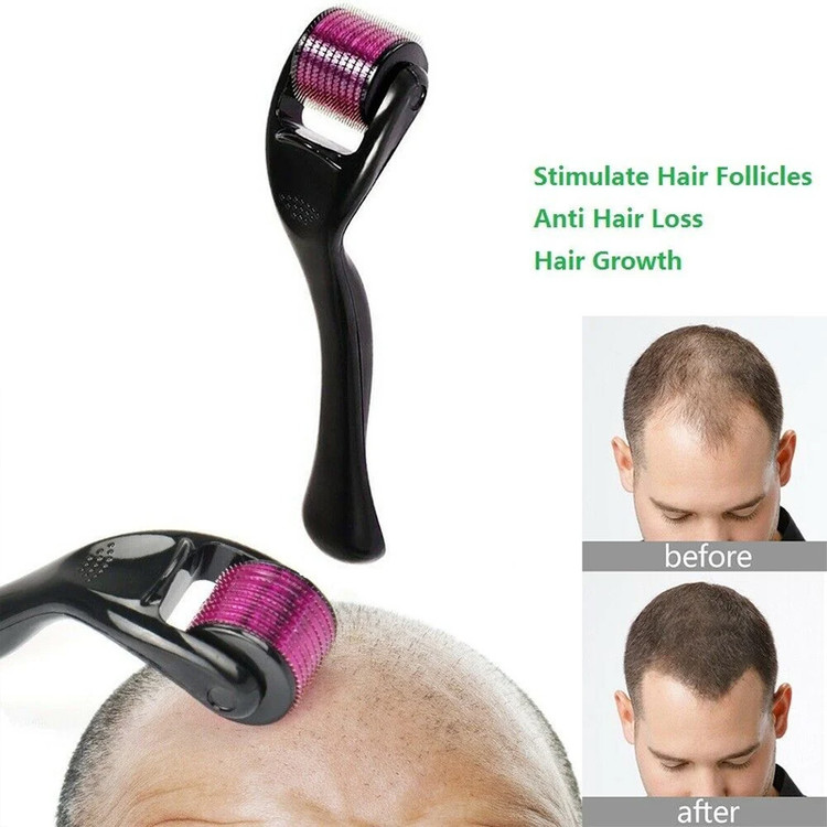 درمارولر پوست و مو وارداتی اورجینال | استاندارد پزشکی + میکرونیدلینگ خانگی + سوزنهای استیل ضدزنگ