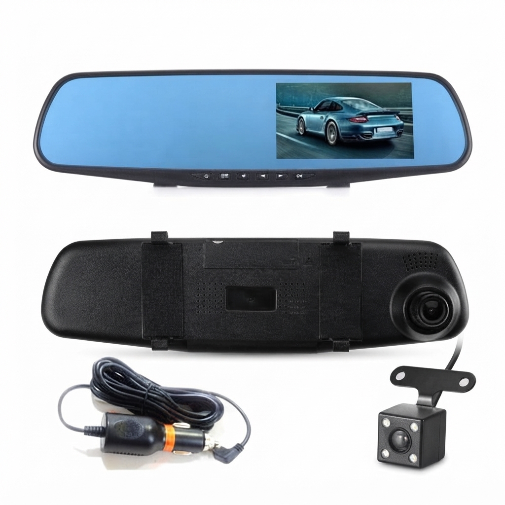 دوربین ثبت وقایع خودرو آینه‌ای Vehicle BlackBOX DVR