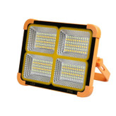 چراغ وارداتی شارژی خورشیدی 600 وات | اورجینال + پاور بانک + 288 LED + IP66
