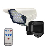 چراغ خورشیدی وارداتی اورجینال طرح دوربین مداربسته Pr-Cam | سنسور حرکت + ۷۷ LED