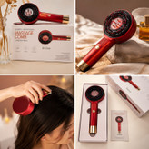 شانه ماساژور وارداتی برقی اسکالپ سر XC-901 | اورجینال + استاندارد پزشکی + ویدیو عملکرد + تخفیف مؤقت