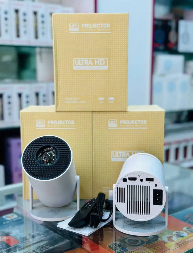 ویدئو پروژکتور هوشمند HY-300 Ultra HD |اورجینال، اندروید 11، رم 2 حافظه 16، نظرات مشتریان + ویدیو آنباکس