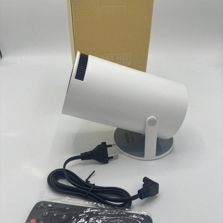 ویدئو پروژکتور هوشمند HY-300 Ultra HD |اورجینال، اندروید 11، رم 2 حافظه 16، نظرات مشتریان + ویدیو آنباکس