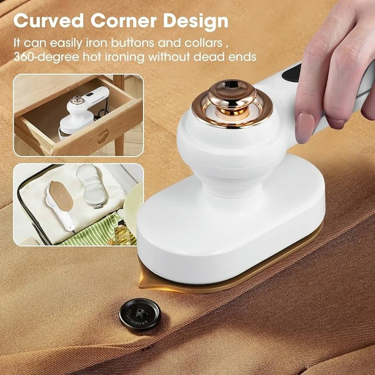 اتو بخار وارداتی مسافرتی HB-606 | اورجینال، کوچک و قابل حمل برای سفر + ویدیو آنباکس