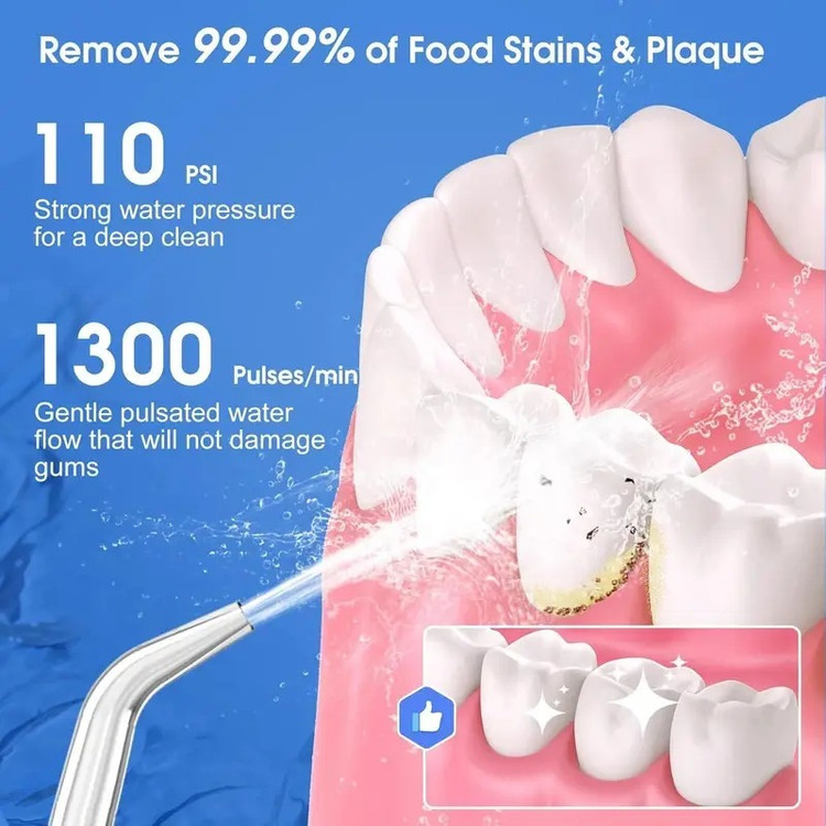 واترجت دهان و دندان h2floss مدل HF-6 Black | اورجینال، استاندارد پزشکی، خرید مطمئن + 2 سری رایگان