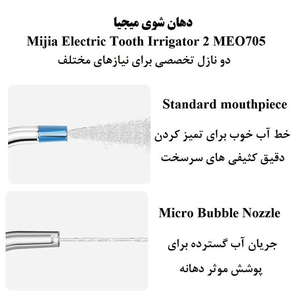 واترجت وارداتی شیائومی Mijia MEO705 | اورجینال، استاندارد پزشکی، خرید مطمئن + ویدیو معرفی